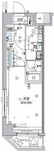 セジョリ早稲田WESTの間取り画像
