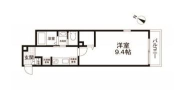 プランドール東雪谷の間取り画像