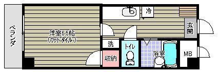 ニューキャスルの間取り画像