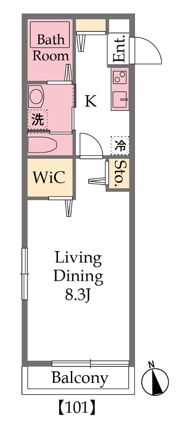 パインヴィレッジの間取り画像