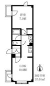 グランソレイユの間取り画像