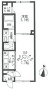 パーシモン中野富士見町の間取り画像
