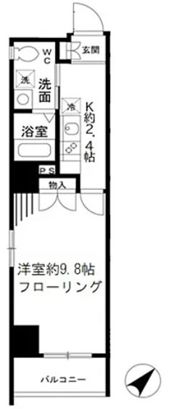 ヴィル ダイワの間取り画像