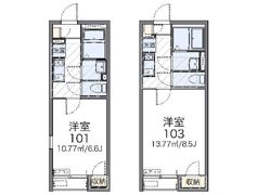 レオネクストアルソーレの間取り画像