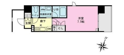 Urban Link大森海岸の間取り画像