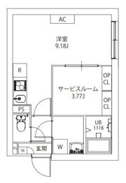 AXIA M-City武蔵小山の間取り画像