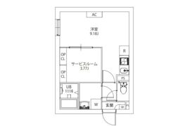 AXIA M-City武蔵小山の間取り画像