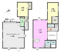 サニーサイドK-WESTの間取り画像