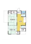 加須市諏訪2－9－26平屋の間取り画像