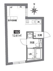 Gran Fusion阿佐ヶ谷の間取り画像
