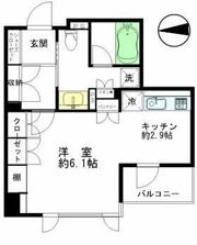 ユニーブル杉並高円寺の間取り画像