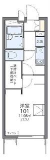 レオパレスラ ピアンタ都立家政の間取り画像