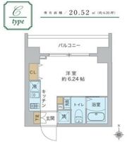 スプランディッド品川の間取り画像