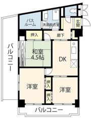 ヨダピア千束の間取り画像