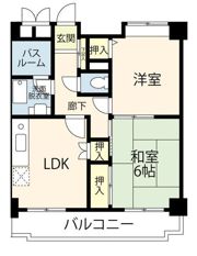 ヨダピア千束の間取り画像