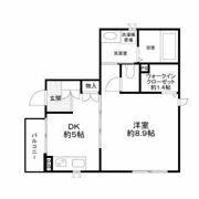 杉山荘の間取り画像