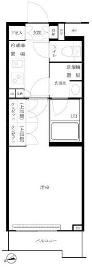 ルーブル大森西の間取り画像