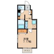 アントル リヴィエールの間取り画像