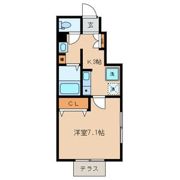 アントル リヴィエールの間取り画像