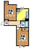ラポルタイズミの間取り画像