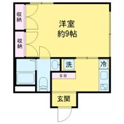 キャステリーノ三宿の間取り画像