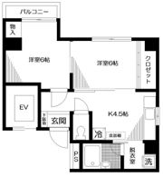 YYビルの間取り画像