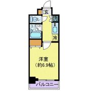 パレステュディオ新宿都庁前の間取り画像