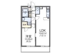 レオパレス堤方Ⅱの間取り画像