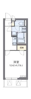 クレイノアウリィ仲六郷の間取り画像
