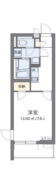 クレイノアウリィ仲六郷の間取り画像