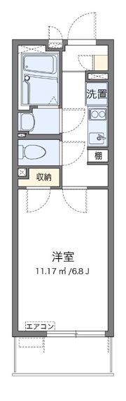 クレイノヒカリ レジデンスの間取り画像