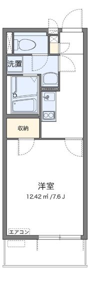 クレイノヒカリ レジデンスの間取り画像