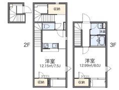 レオネクストspringsの間取り画像