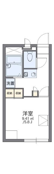 レオパレスワーフの間取り画像