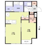 アンソレイユ明大前の間取り画像
