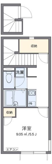 クレイノ戸越銀座の間取り画像
