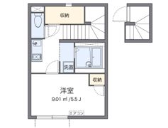 クレイノ戸越銀座の間取り画像