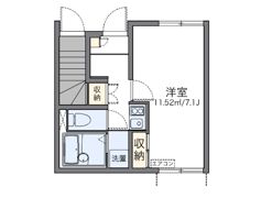 レオネクストNANAの間取り画像