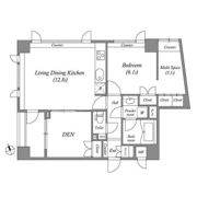 レジデンス渋谷富ヶ谷（Residence Shibuya Tomigaya）の間取り画像