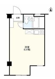 トヨハイツの間取り画像