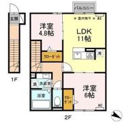 レナシードの間取り画像