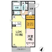 プランドールHAの間取り画像