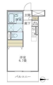 メゾンベール南麻布の間取り画像