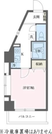 ルーク西早稲田の間取り画像