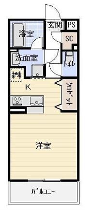 パルテールの間取り画像