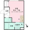 ベルガット早稲田の間取り画像