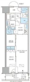 パークアクシス品川天王洲アイルの間取り画像