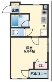 ラ・ペジブル目黒の間取り画像