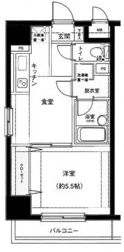 メインステージ大森本町の間取り画像