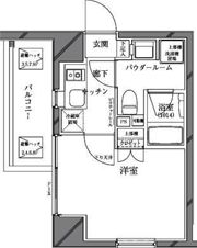 セジョリ蒲田の間取り画像